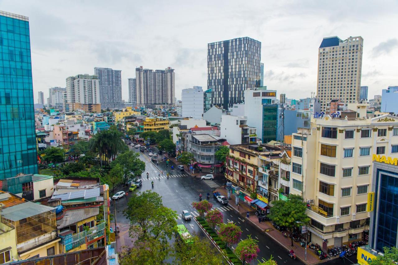 Hotel Kally Saigon Ho Či Minovo Město Exteriér fotografie