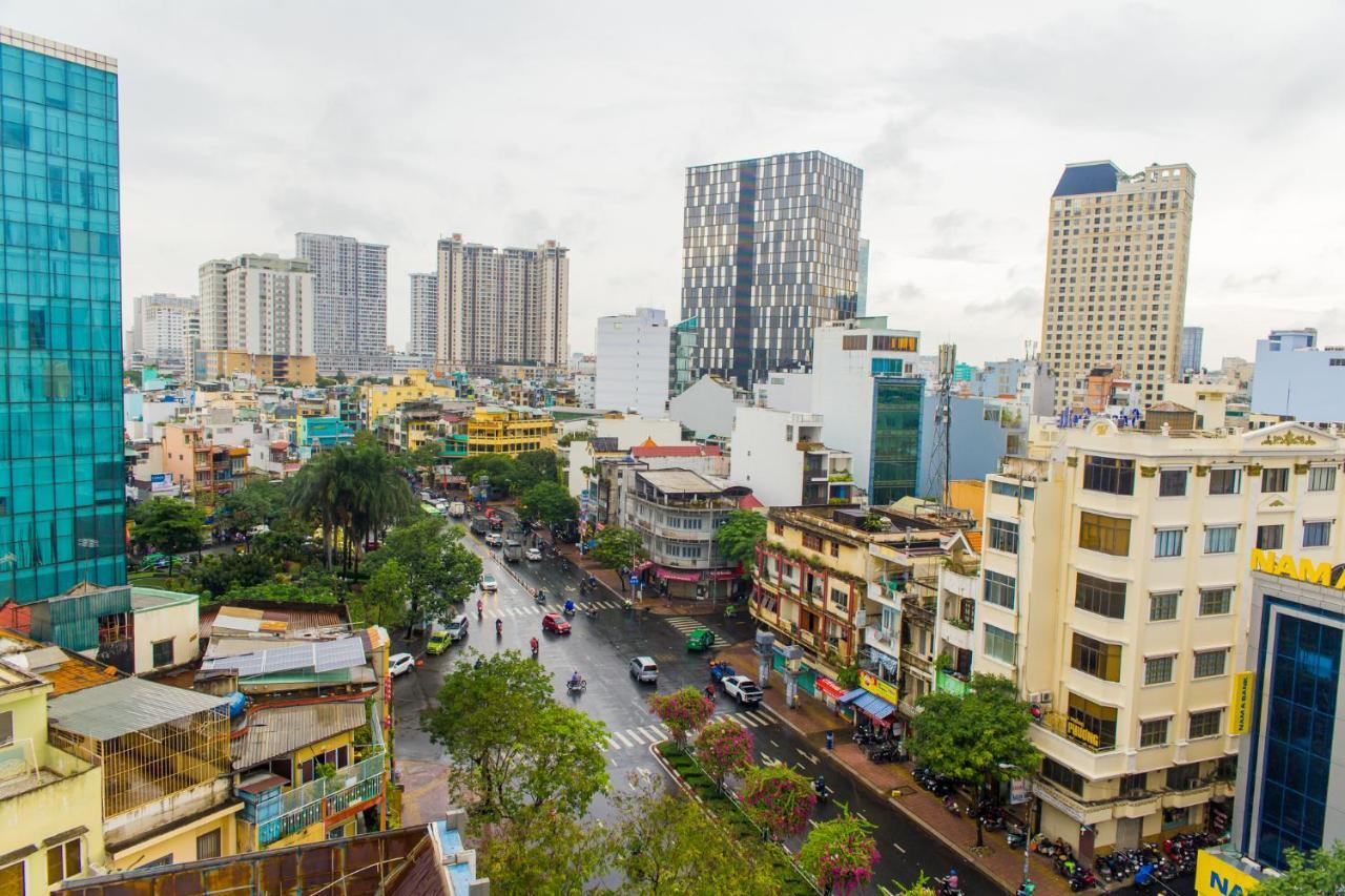 Hotel Kally Saigon Ho Či Minovo Město Exteriér fotografie